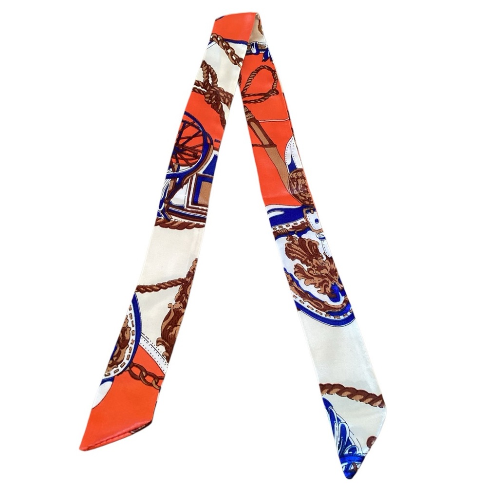 Colorful Nautical Patterned Twilly (NWOT)